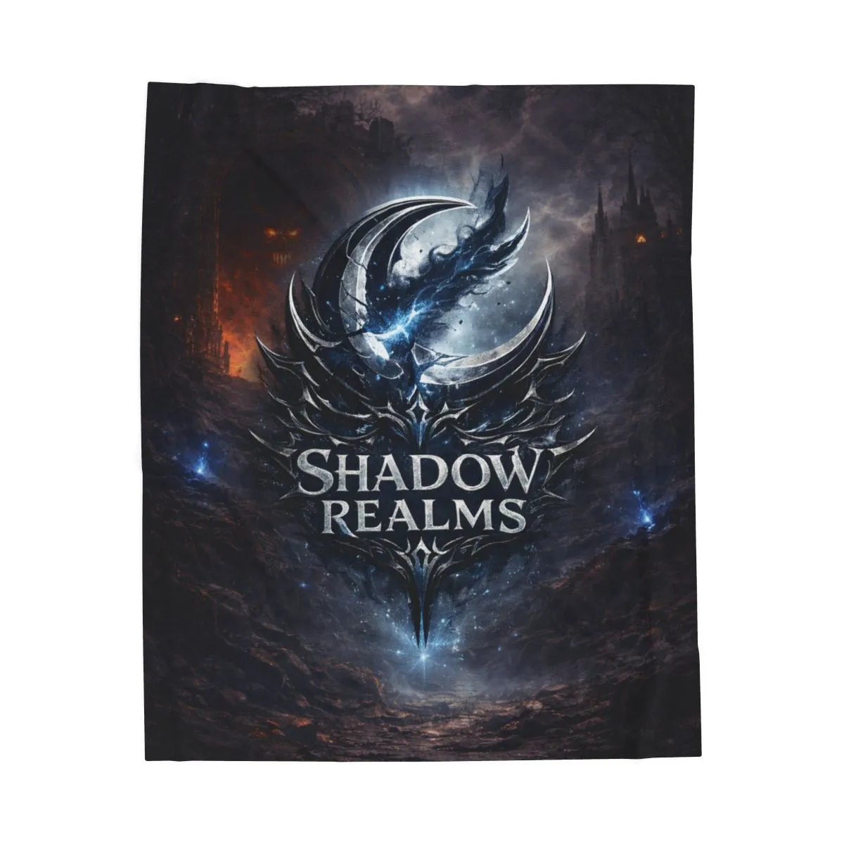 Shadow Realms Velveteen Plush Blanket – Signature Edition